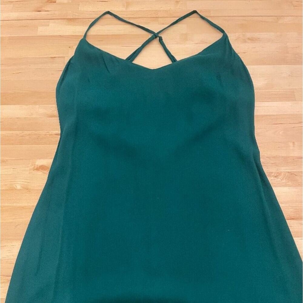 Reformation Kat Serpentine Slip Dress Midi, Small, 1990s Y2K Wedding Guest Dress
